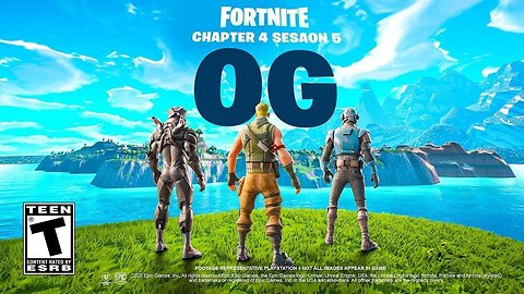 Fortnite OG, Charpter 4, Season 5 is on!