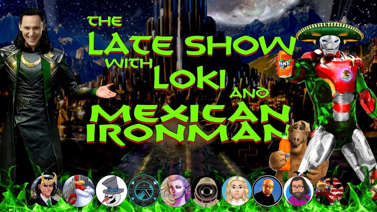 The Late Show with our lovable lug Mexican Ironman!