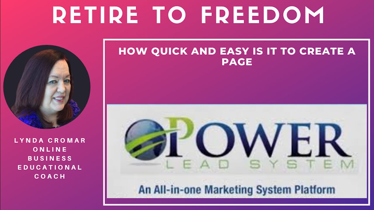 How quick and easy is it to create a page