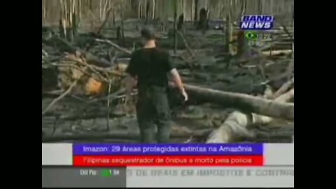 VOLUNTÁRIOS AJUDAM A COMBATER FOCOS DE INCÊNDIO NA AMAZÔNIA