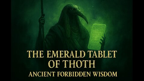 The Emerald Tablets of Thoth: Ancient Forbidden Wisdom (Female Voice Audiobook)