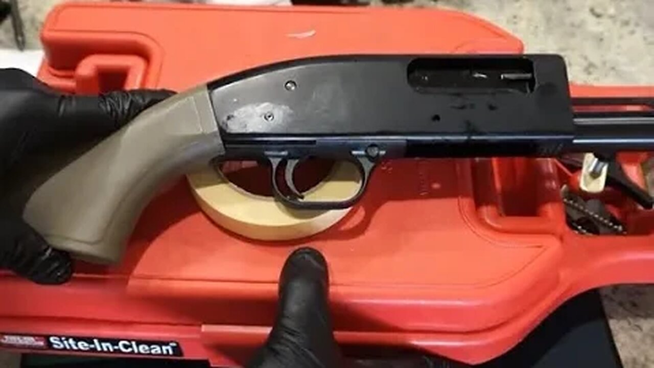 How to clean the Mossberg Maverick 88 shotgun.