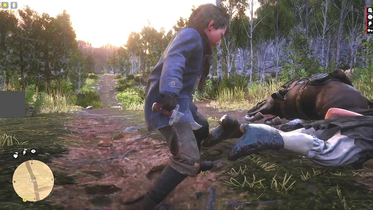 RDR2 - jack marston saved a woman full vidéo