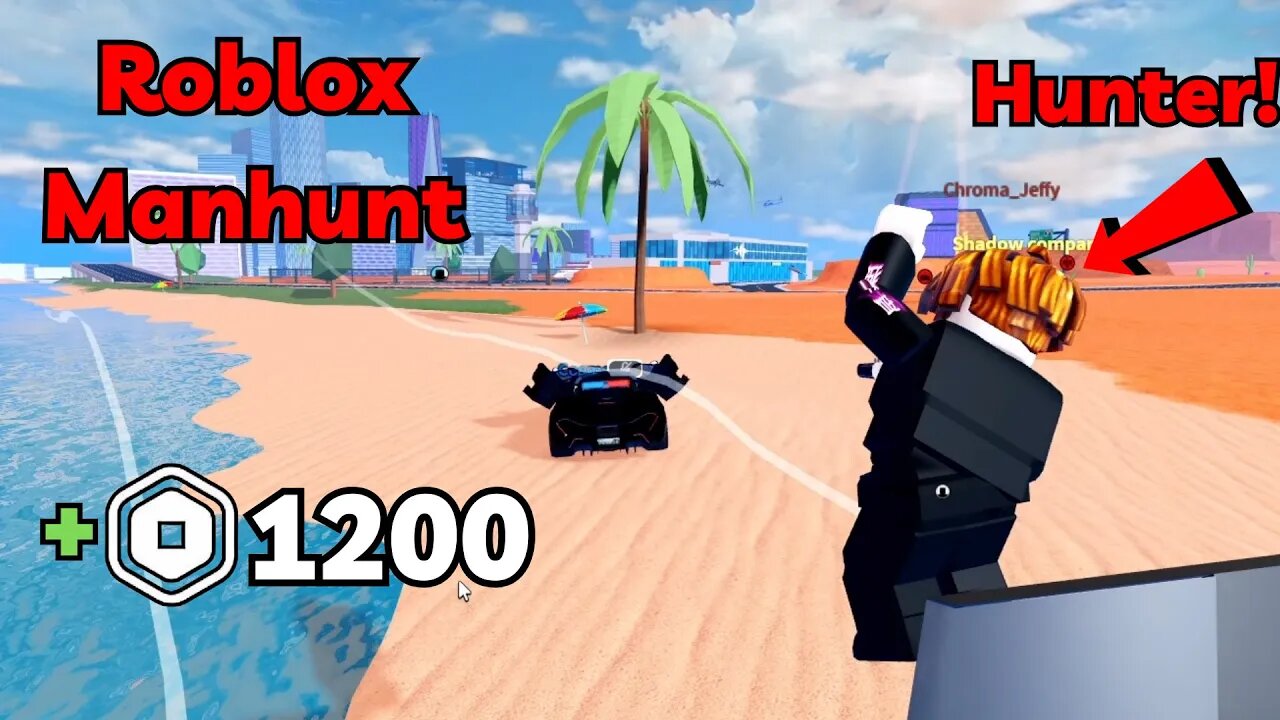 Roblox "Manhunt" In Jailbreak (Winner Gets 1200 Robux) | Roblox Jailbreak Stream Recap