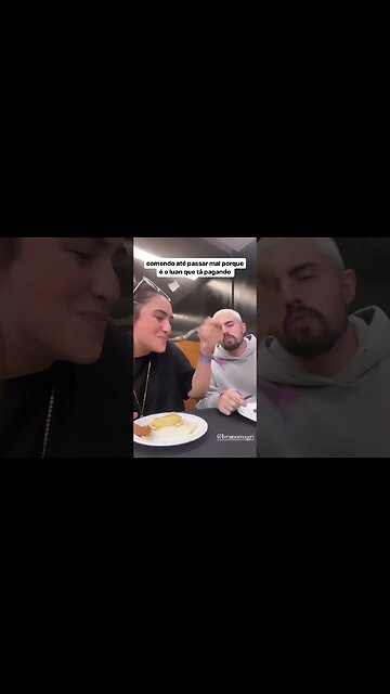 o luan pagado tudo 💕 #shorts