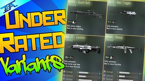 Advanced Warfare's Most 'UNDER-RATED' Weapon Variants!