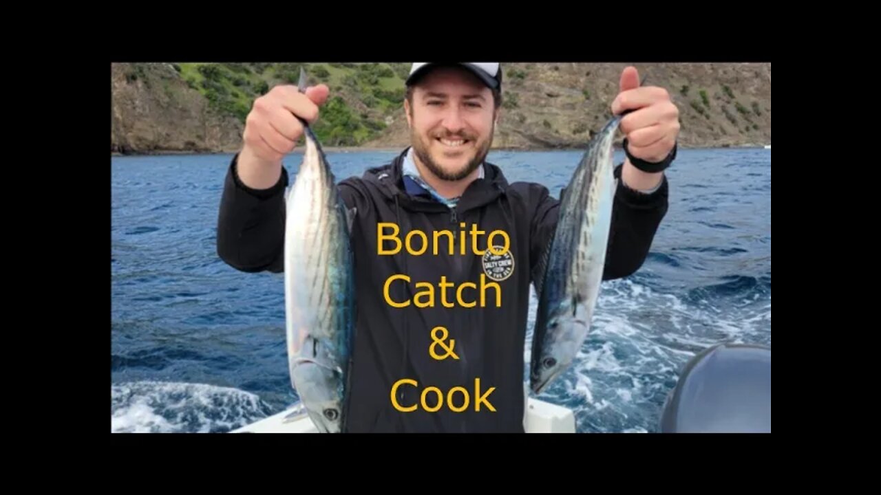 Catalina Island Fishing - Catch, Clean & Cook (Bonito Sashimi) on the Parker 2120