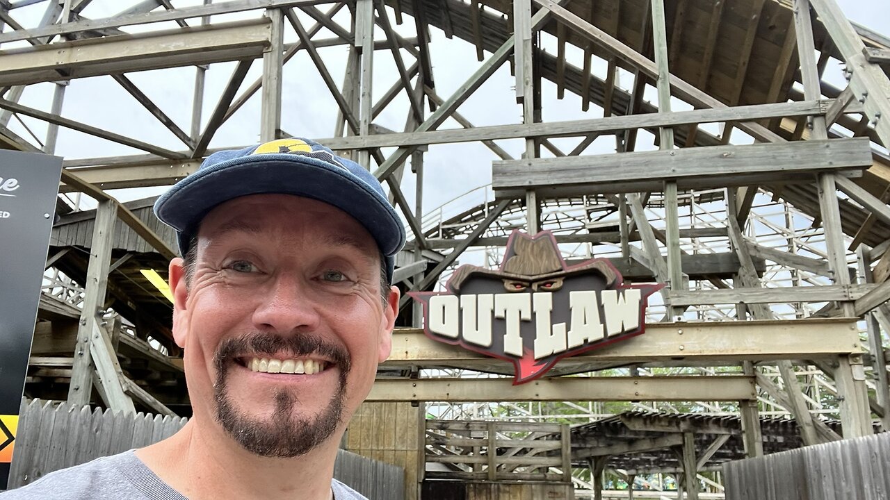 Off Ride Footage of OUTLAW at ADVENTURELAND RESORT, Altoona, Iowa, USA