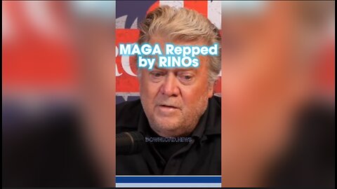 Steve Bannon: Part of MAGA Country is Represented by RINOs, Vote Them Out - 12/22/23