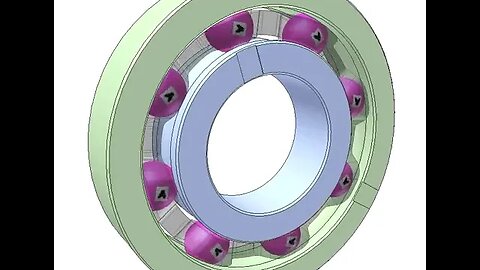 3364 Ball bearing simulation 1