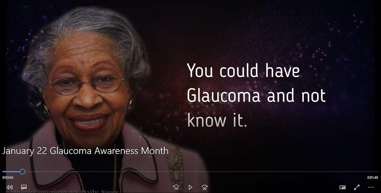 Glaucoma Awareness Month