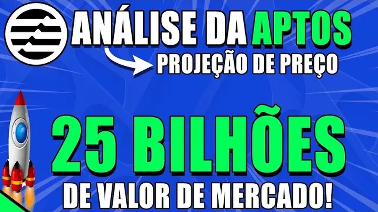 ANÁLISE DA APTOS 🚀 PROJEÇÃO DE PREÇO PARA O CICLO DE ALTA 🟢 ANÁLISE APT HOJE