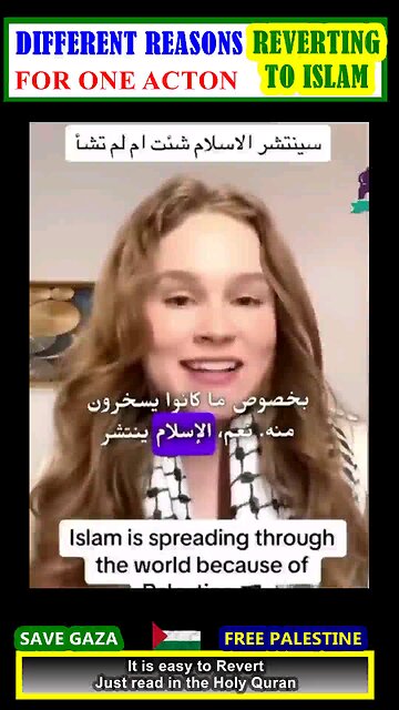 DIFFERENT REASONS to ONE ACTION - REVERTING TO ISLAM 01 #why_islam #whyislam #whatisislam