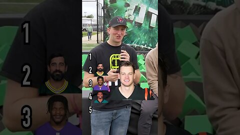 Ranking Quarterbacks Blindly With @overtimeday !! How’d It Turn Out? #shorts