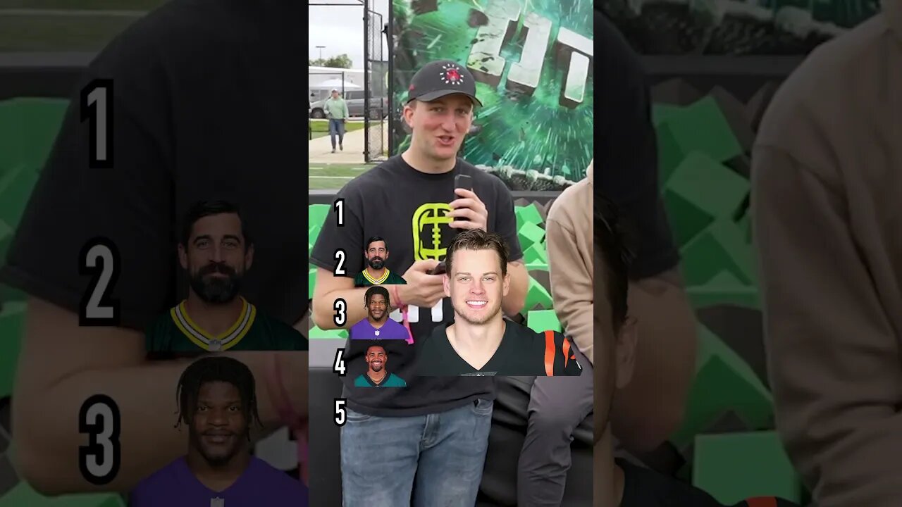 Ranking Quarterbacks Blindly With @overtimeday !! How’d It Turn Out? #shorts