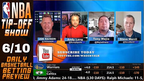 Boston Celtics vs Golden State Warriors Game 4 Preview | NBA Tip-Off Show | NBA Finals June 10