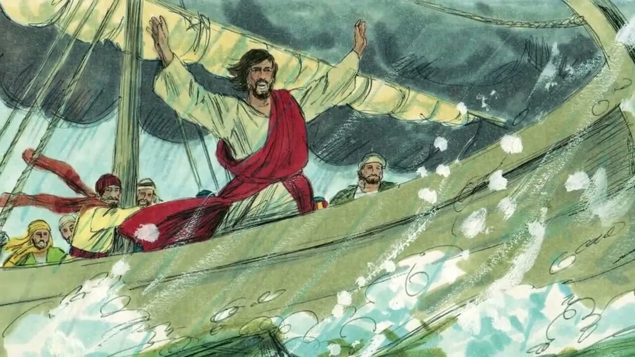 Enga - Mark 4:35-41 “Jesus calms the storm” [enq]