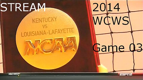 2014 Softball - WCWS - Game 03 (Stream)