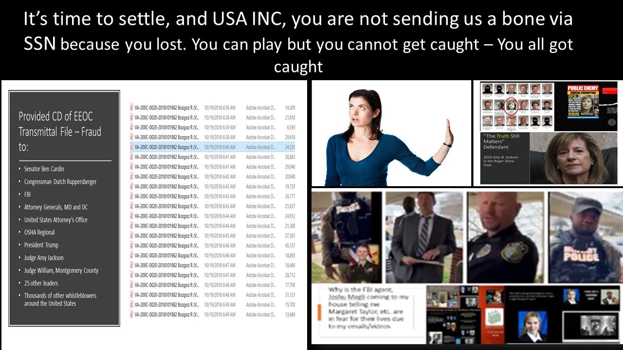 It's time to settle & my ADA Clients and I arent going away. You can play but you can not get caught