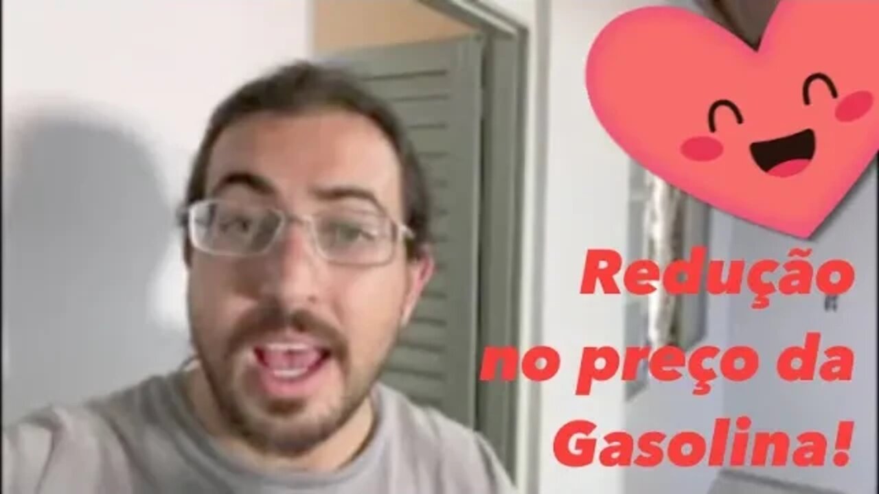 Redução nos preços da Gasolina anunciada pela Petrobras nesta sexta