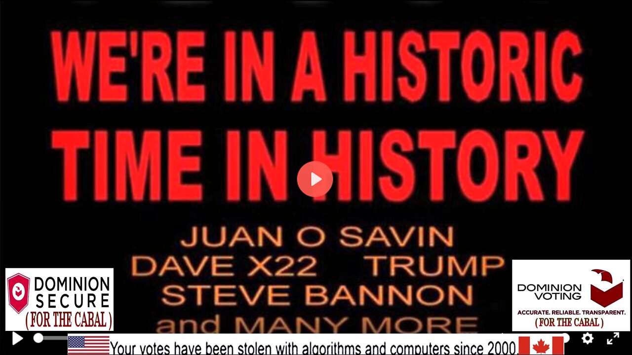 Juan O Savin, Dave X22, Steve Bannon & President Trump: Very Historic Time in History!
