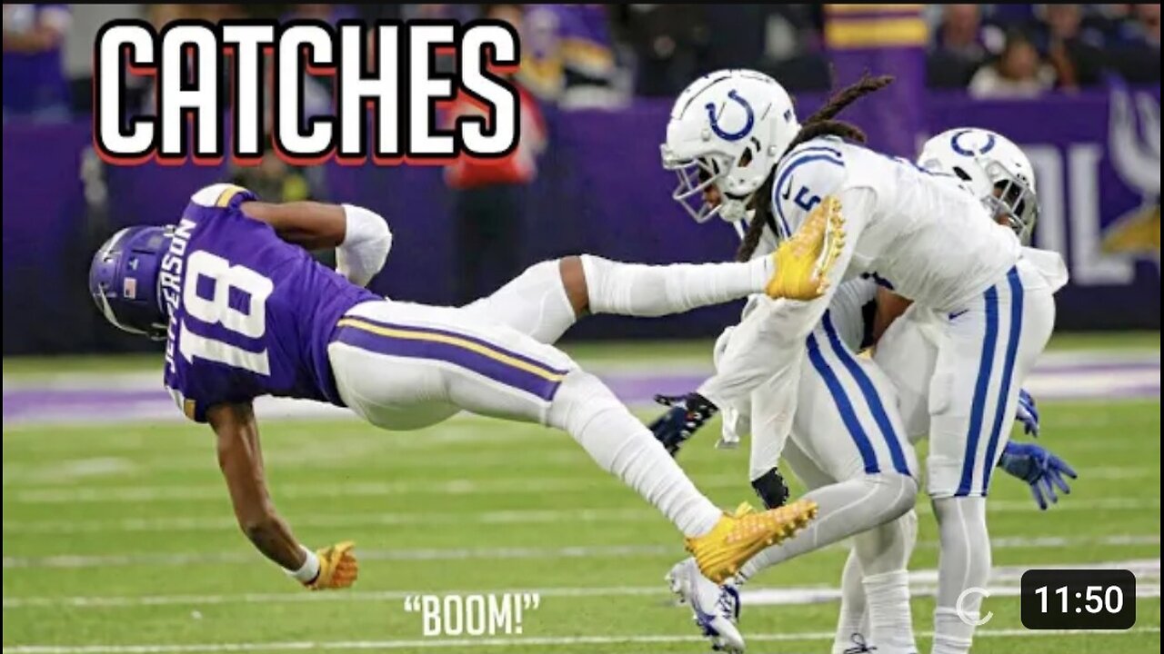 NFL Best Catches While Being Hit