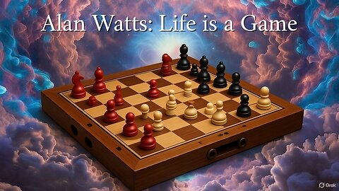 Alan Watts: Life is a Game | How to Stop Taking It Seriously with Zen & Tao