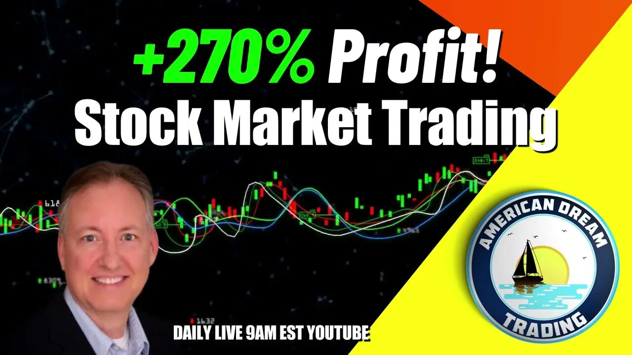 +270% Profit - VIP Member's Finding Stock Market Trading Success