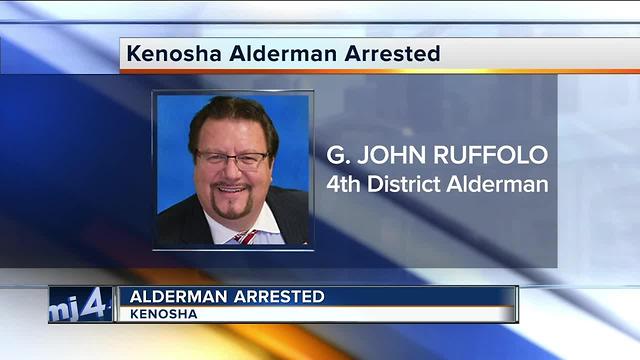 Kenosha Alderman John Ruffolo arrested after raid