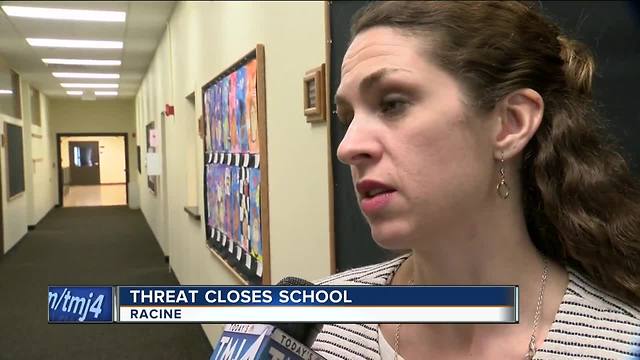 Threat Closes School in Racine