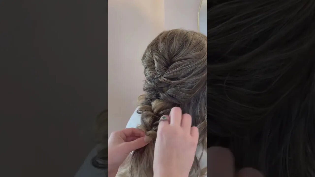 Wedding Braids💖 | trending bridal hairstyle #braids #hair