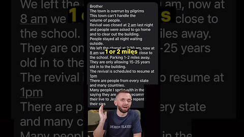 ASBURY REVIVAL UPDATE‼️