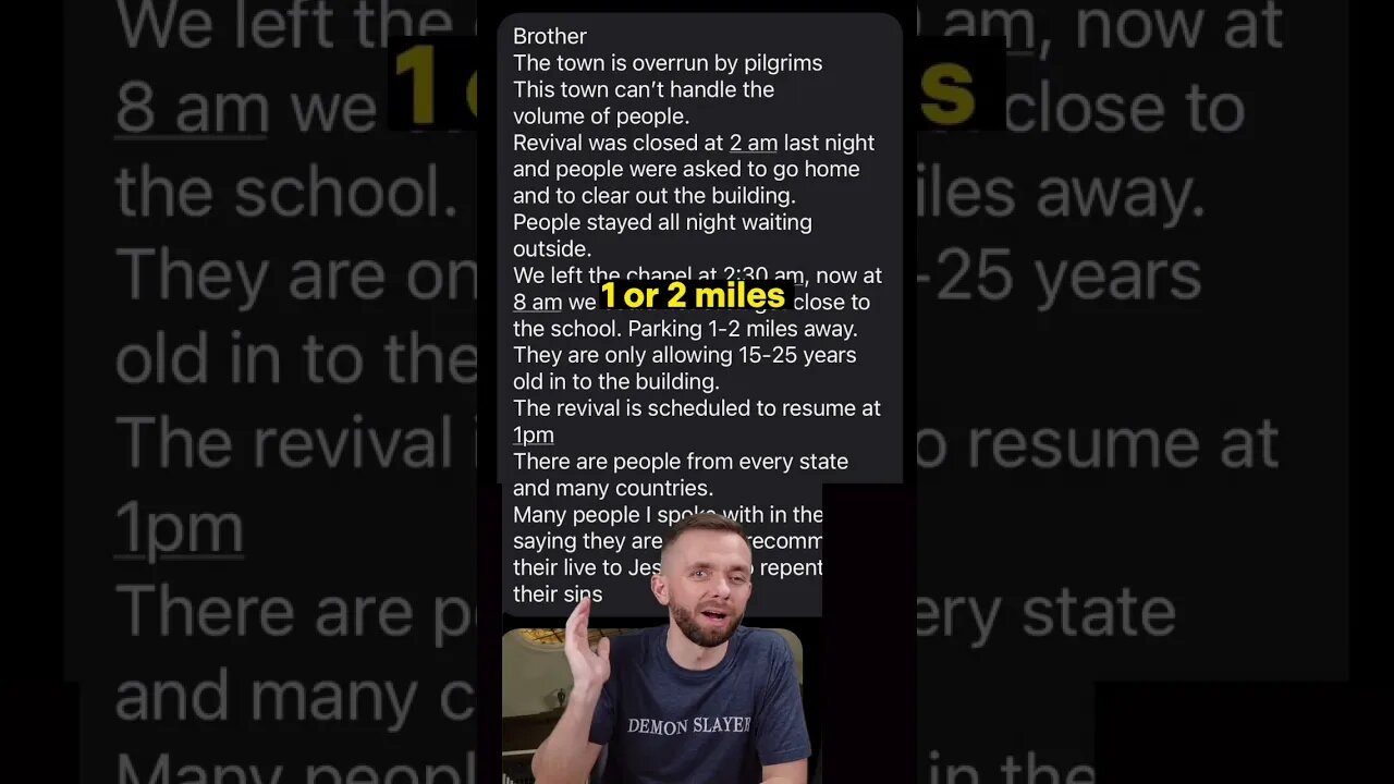 ASBURY REVIVAL UPDATE‼️