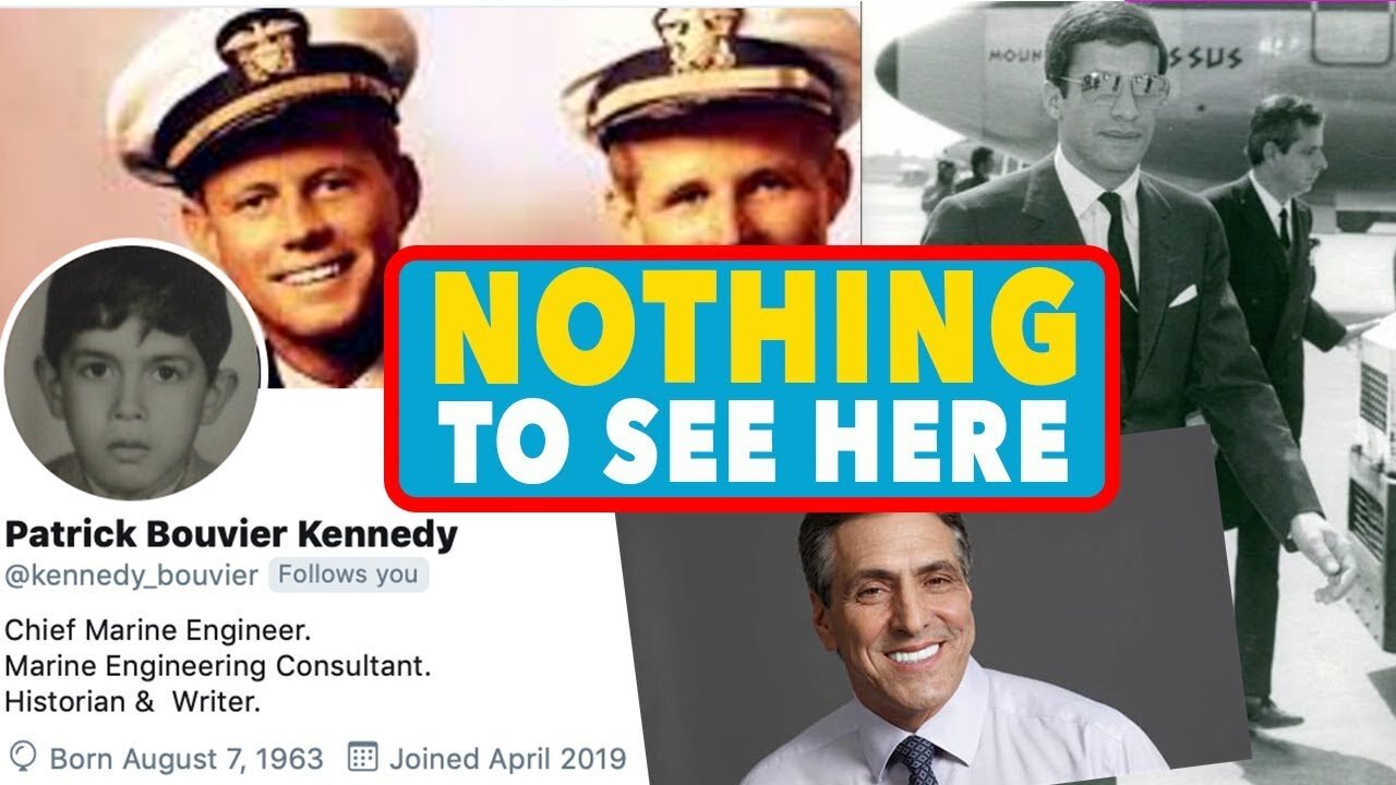 Patrick Bouvier Kennedy, Lou Barletta, Alexander Onassis NOTHING TO SEE HERE VM to @FernandoPhotosUs