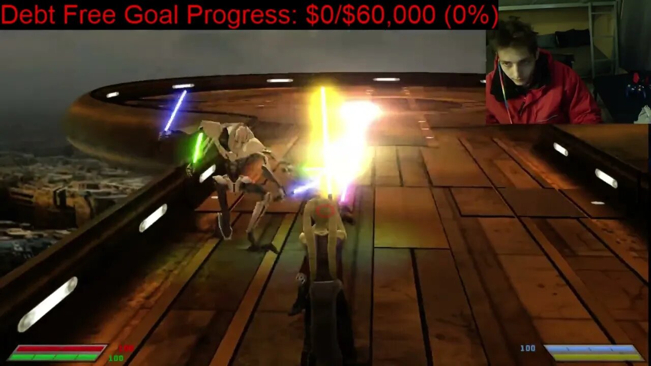 General Grievous VS Mara Jade Skywalker In A Battle In Star Wars Jedi Knight Jedi Academy