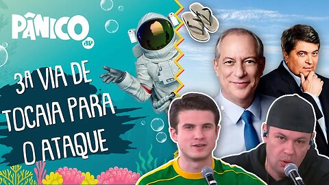 CHAPA TÊNIS TEM COLETE A PROVA DE BALAS PARA CHAPA CIRO GOMES E DATENA? MARINHO E MORGADO COMENTAM