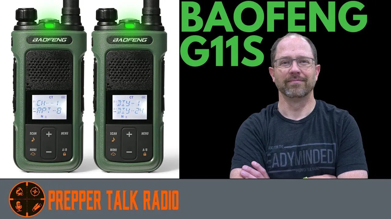 BAOFENG G11S GMRS Hand Held Radio | Shane's Reviews