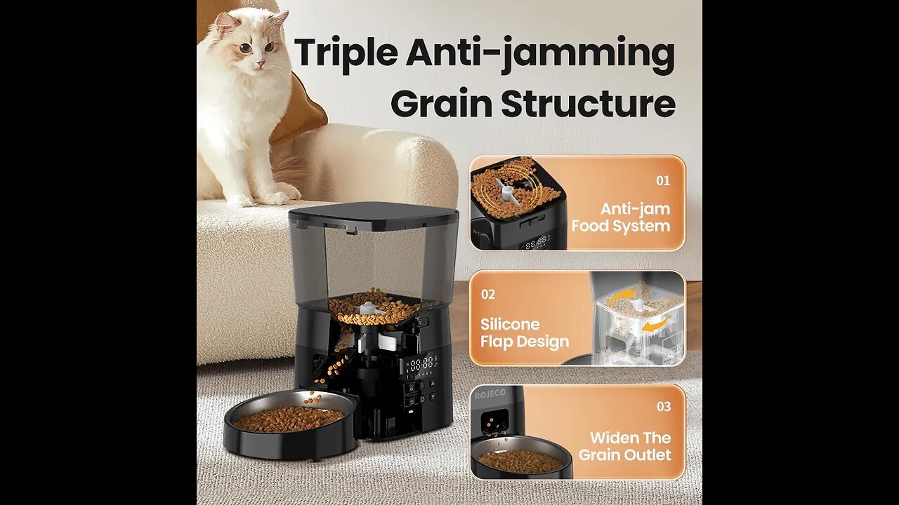 Automatic Pet Feeder Button Version