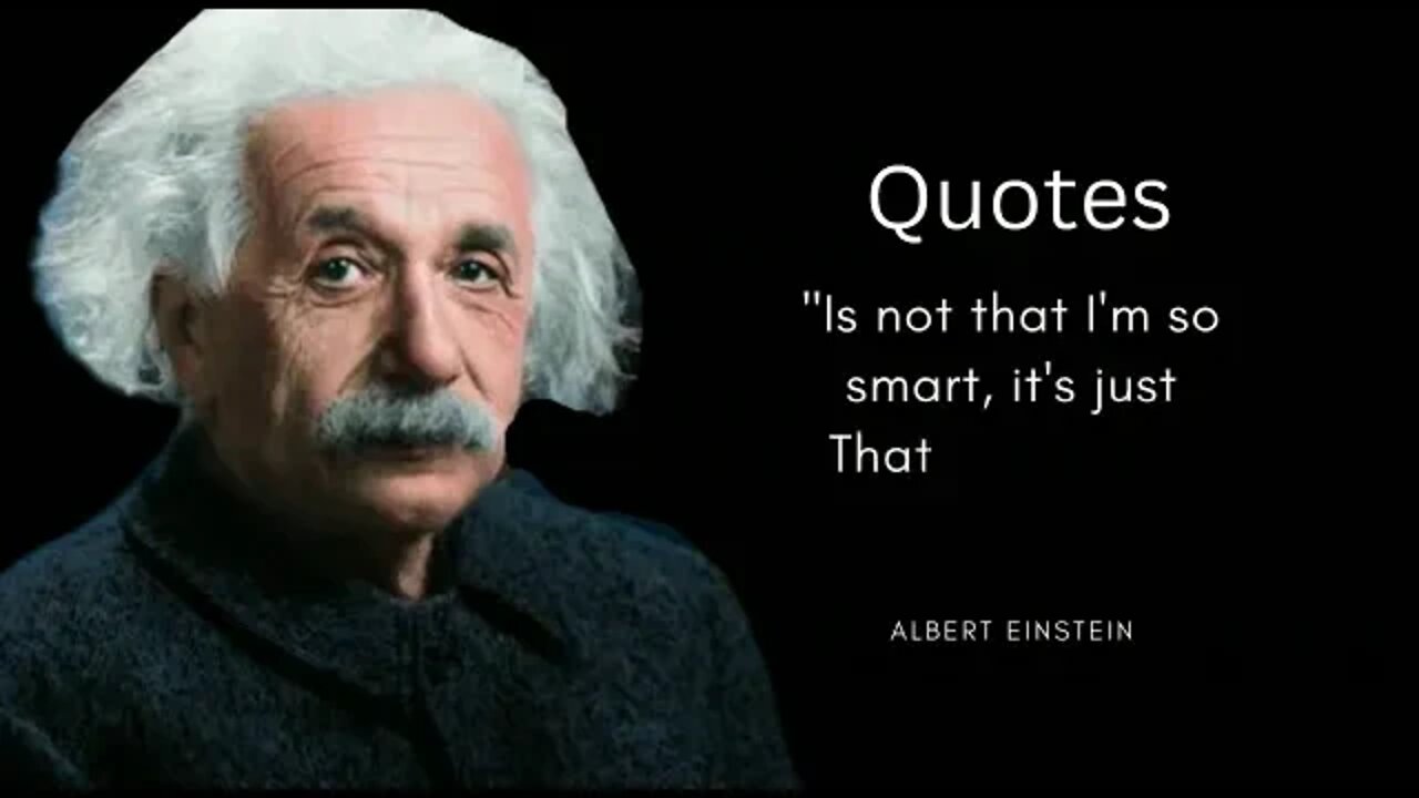 Albert Einstein quotes