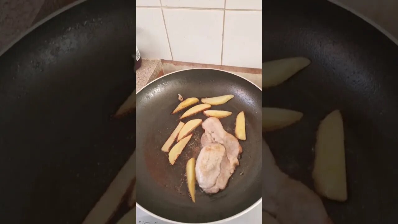 loin steak and chips 🍟 enjoy