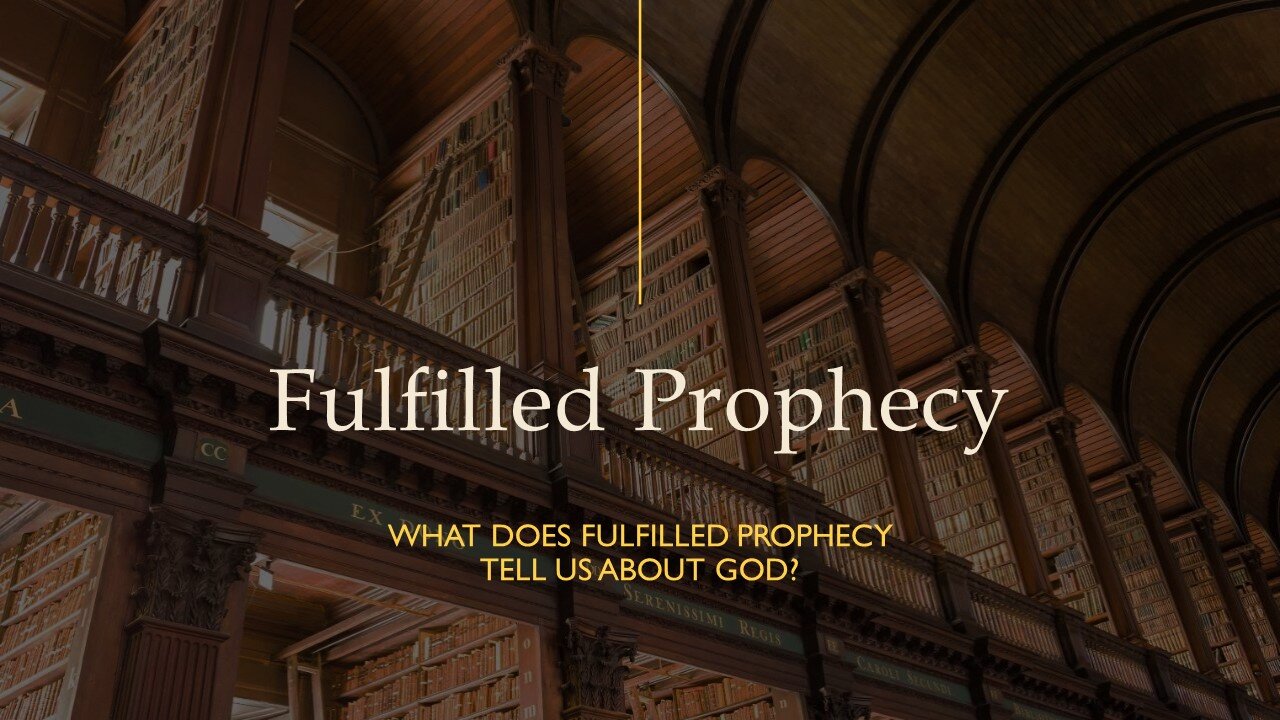 "Fulfilled Prophecy, God Always Keeps His Promises"