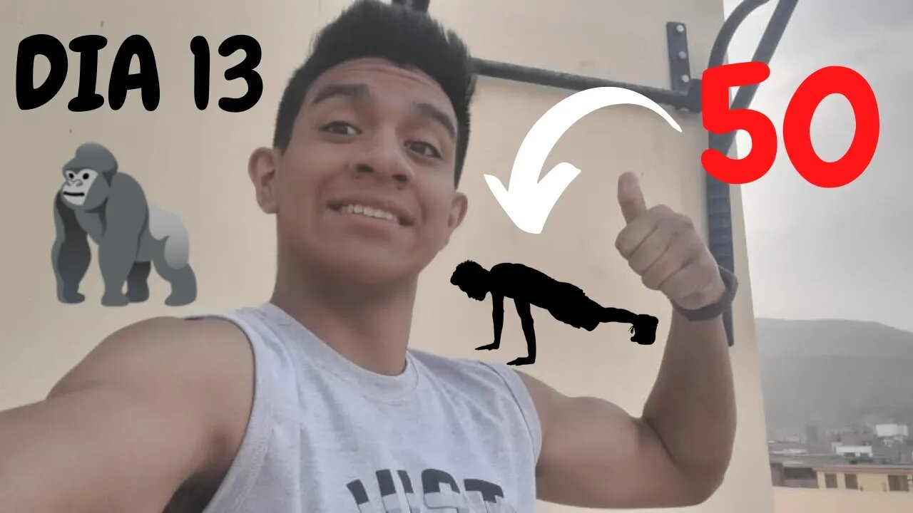 Día 13: 50 push-ups al día por 30 días