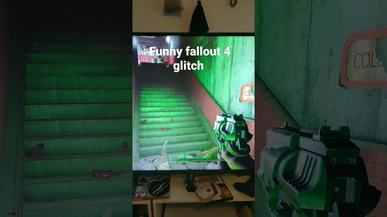 fallout 4 glitch 😂🤣 #Fallout4 #glitch #shorts