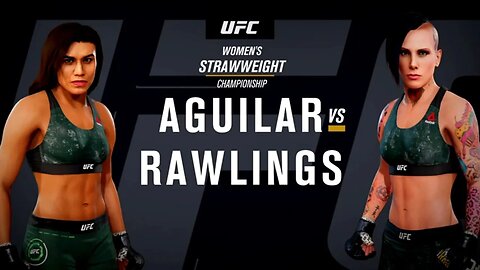 EA Sports UFC 3 Gameplay Bec Rawlings vs Jessica Aguilar