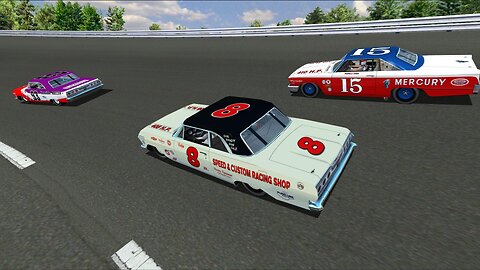 Blast from the past Nascar At Bristol 1963 Ralph Earnhardt Junior Johnson Richard Petty on NR2003