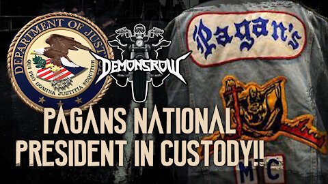 Pagans MC 1% National President Arrested On Gun Charge!