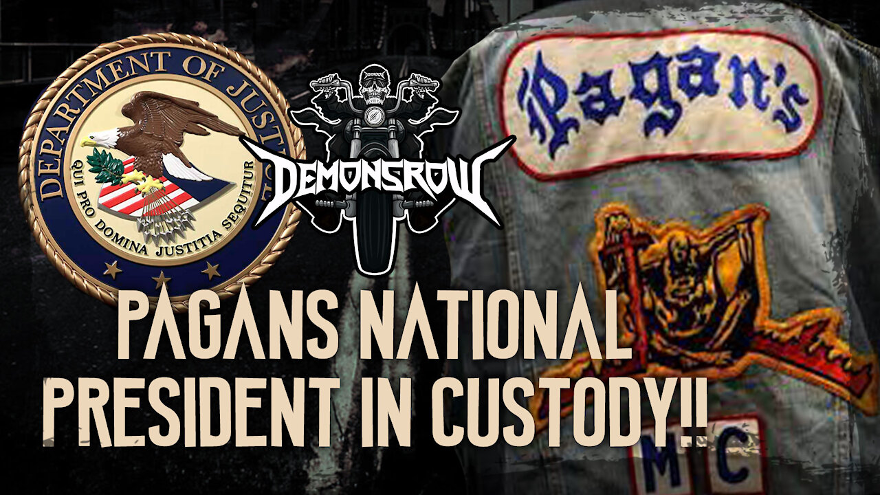 Pagans MC 1% National President Arrested On Gun Charge!