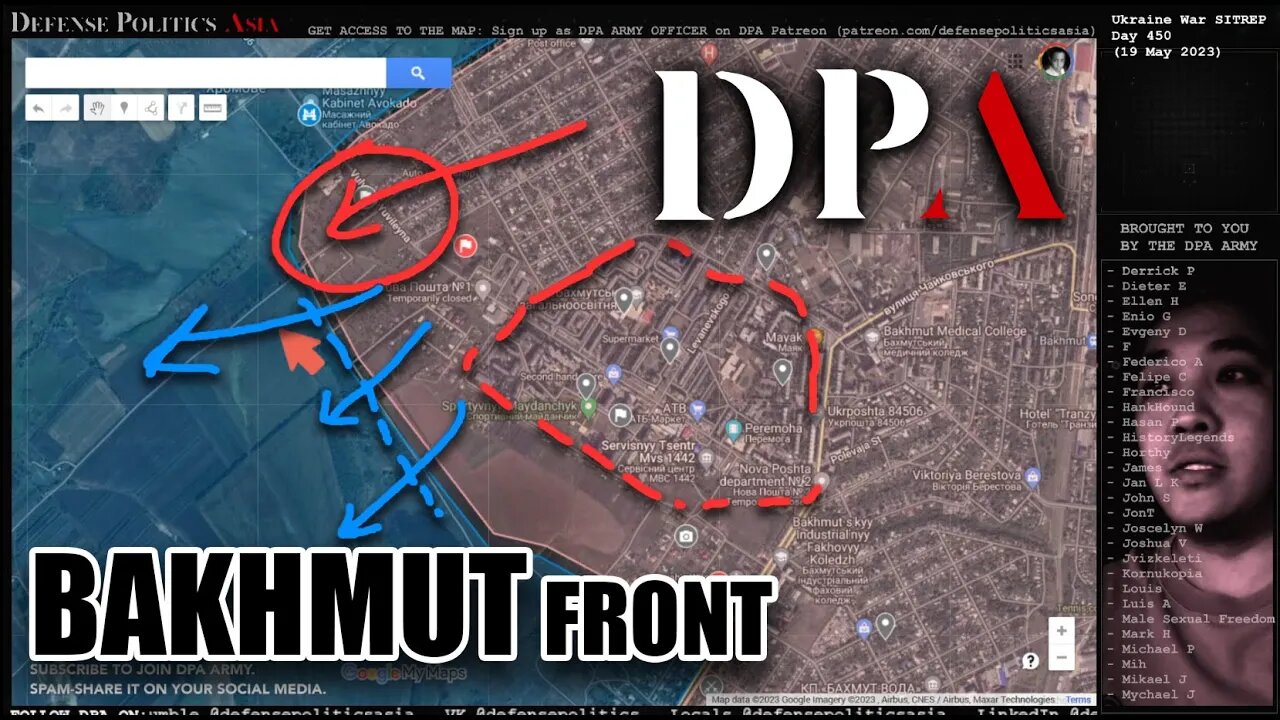 [ Bakhmut Front ] UKRAINE ABANDON ENTIRE NORTHWEST OF CITY; Ukraine Bakhmut final stand at SW corner