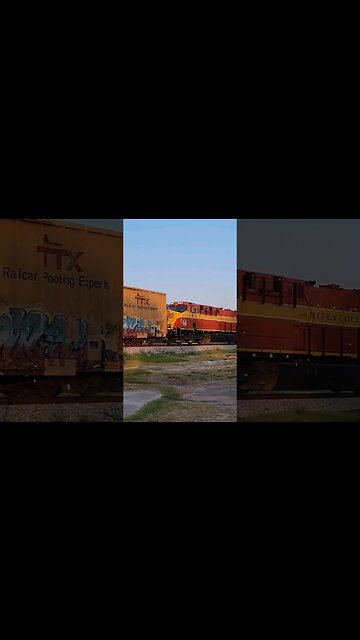 Florida East Coast Railway FEC-107 at Daytona Beach Golf Club June 30 2023 #railfanrob #fec107