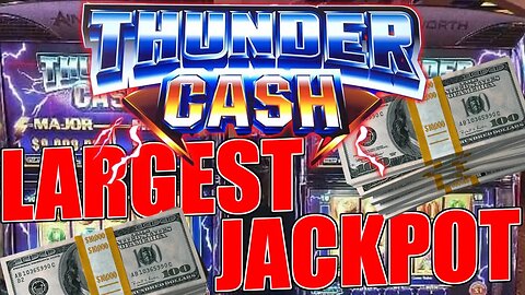 MORE THAN THE MAJOR! ⚡ THE BIGGEST JACKPOT OF MY LIFE ON THUNDERCASH! ⚡